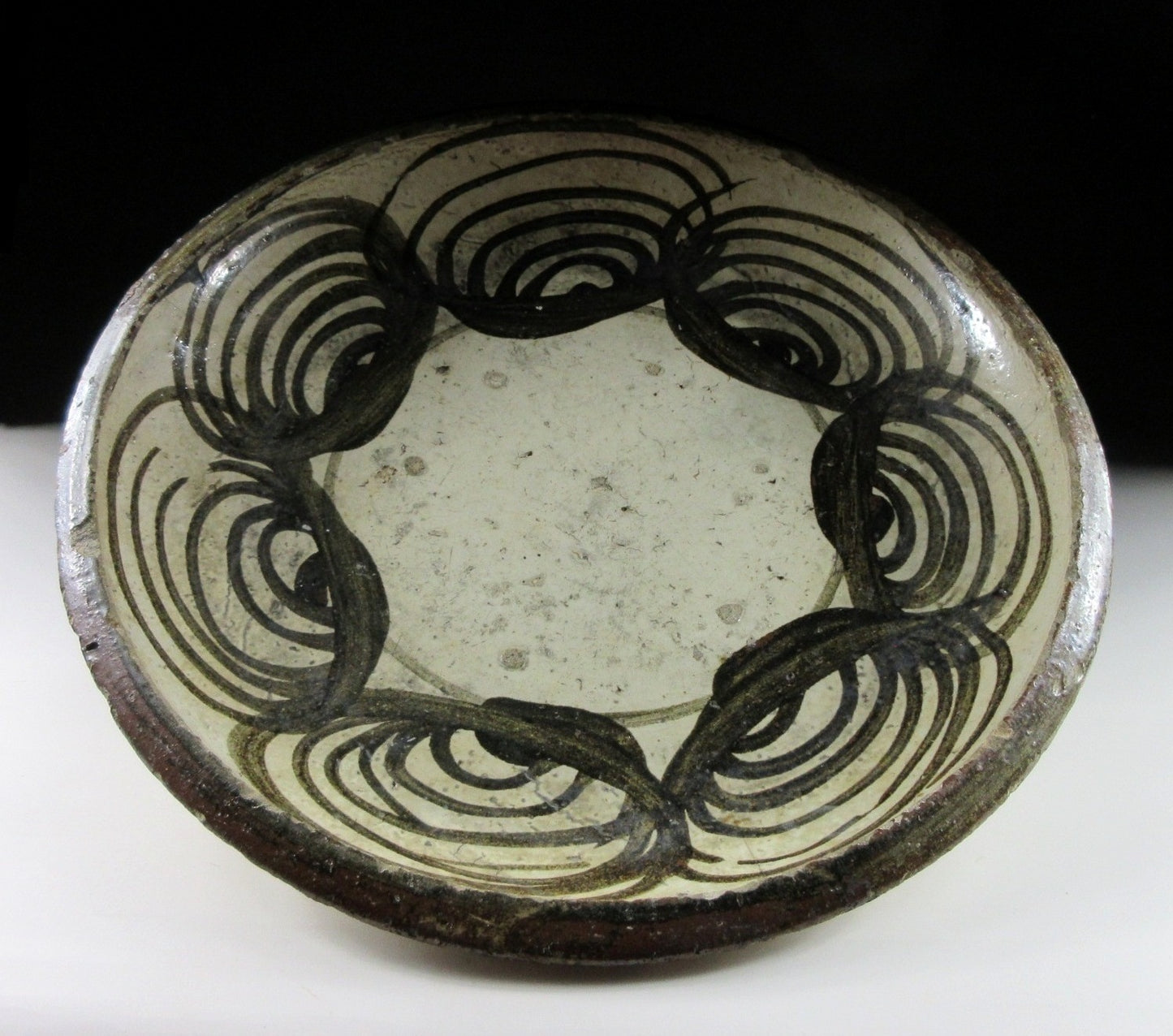 Large Edo Antique Umanome Plate