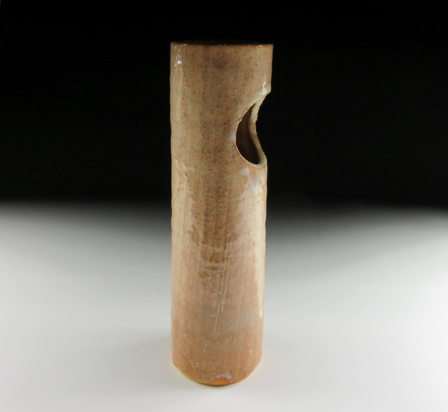 RESERVED - Hamanaka Gesson Hagi-ware Hanging Vase