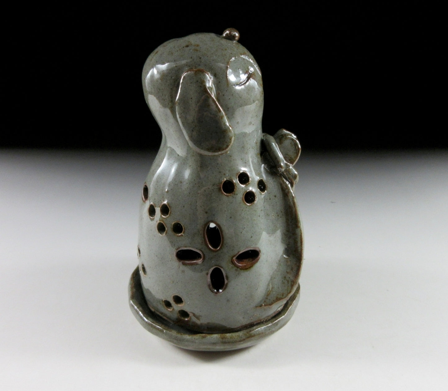 Mashiko-ware Jizo Cone Incense Burner #1