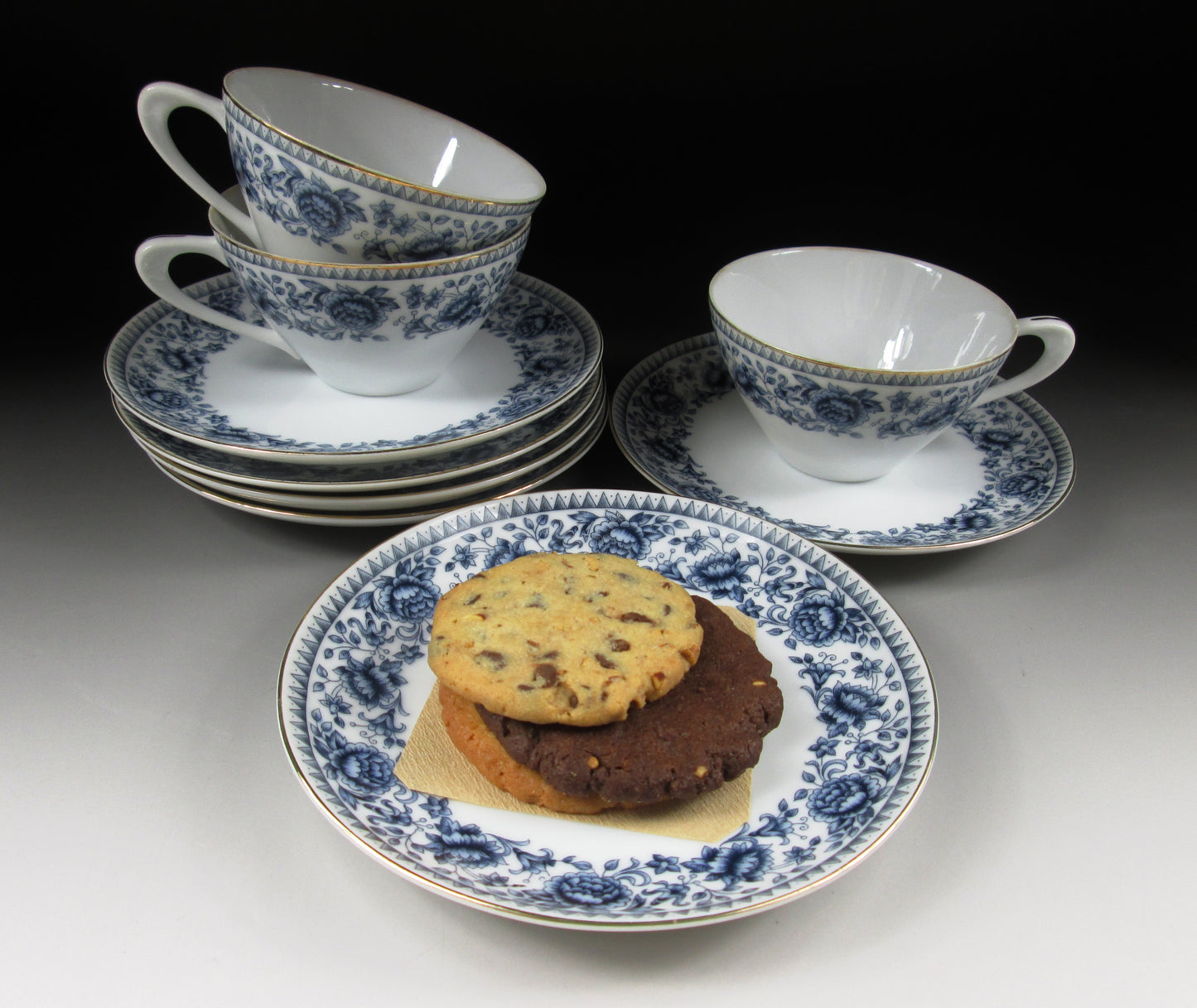 Hoya Japan Cups and Saucers