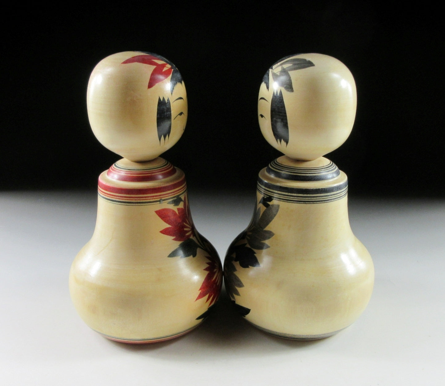 Sugawara Kunimi 'Nemari' Kokeshi Pair