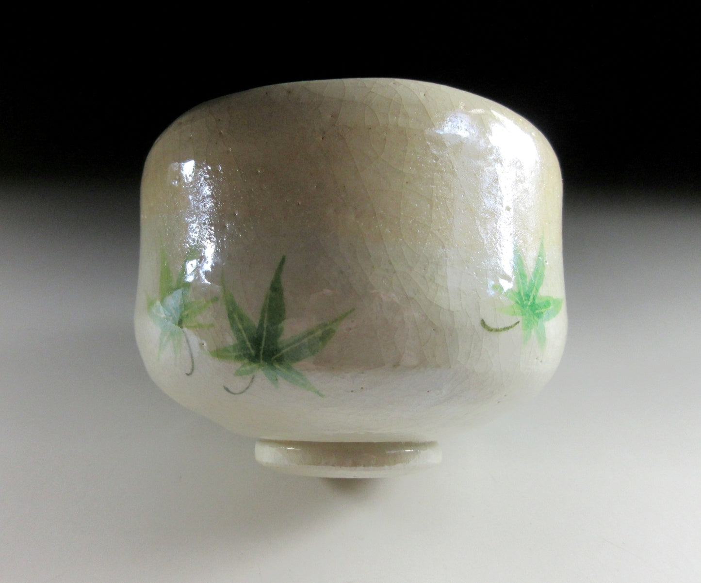 Yoshimura Rakunyu III Kaede Raku Chawan