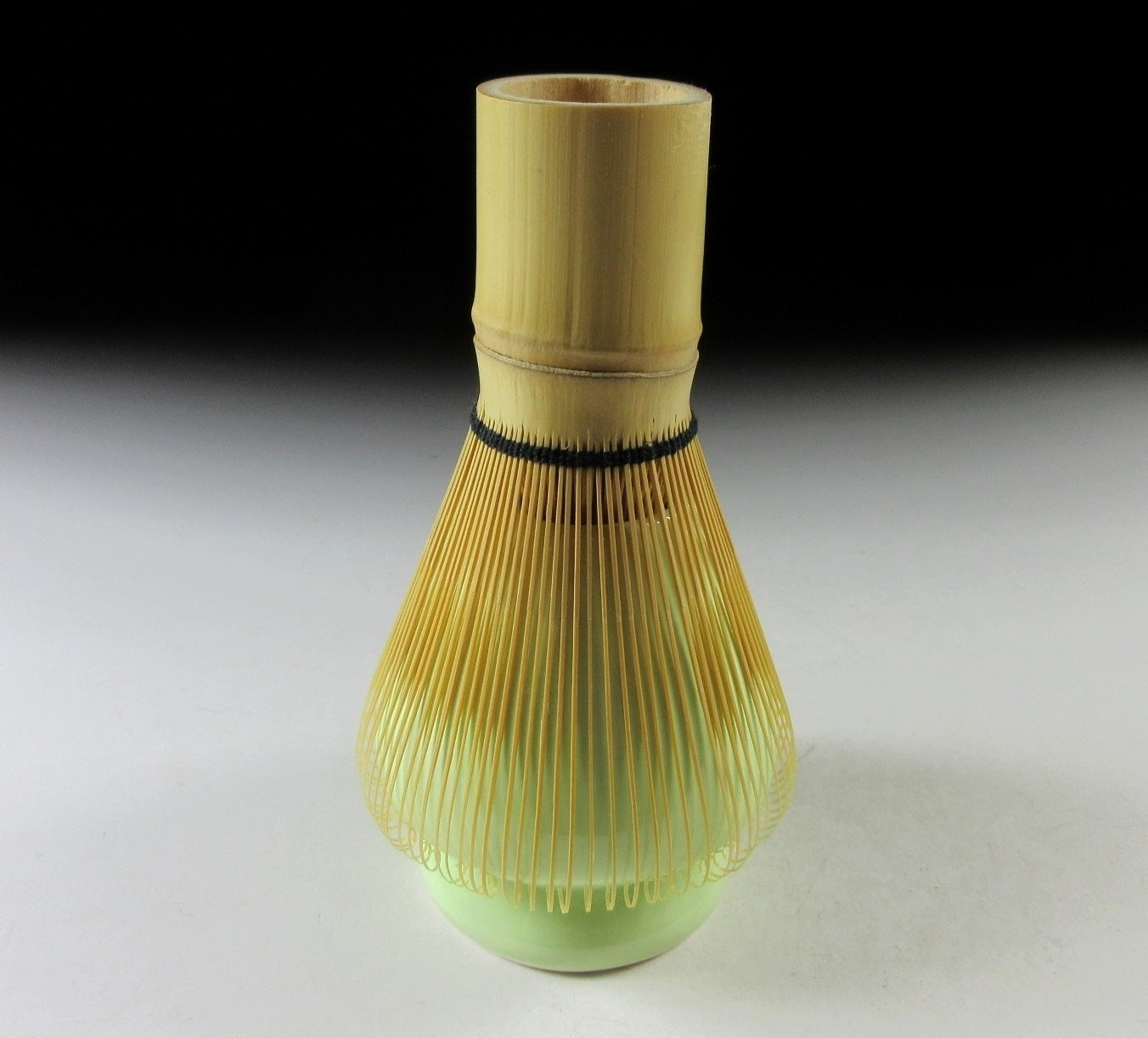 Bamboo Chasen & Plain Green Kusenaoshi