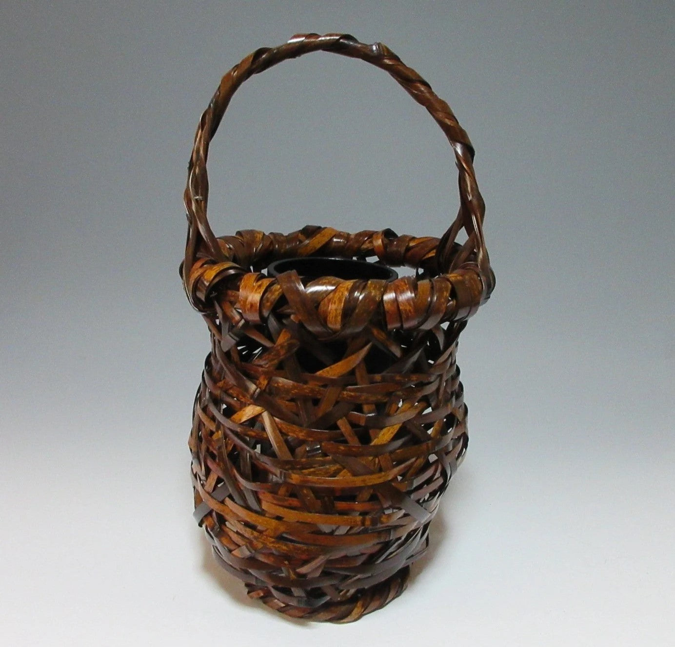 Bamboo Ikebana Basket