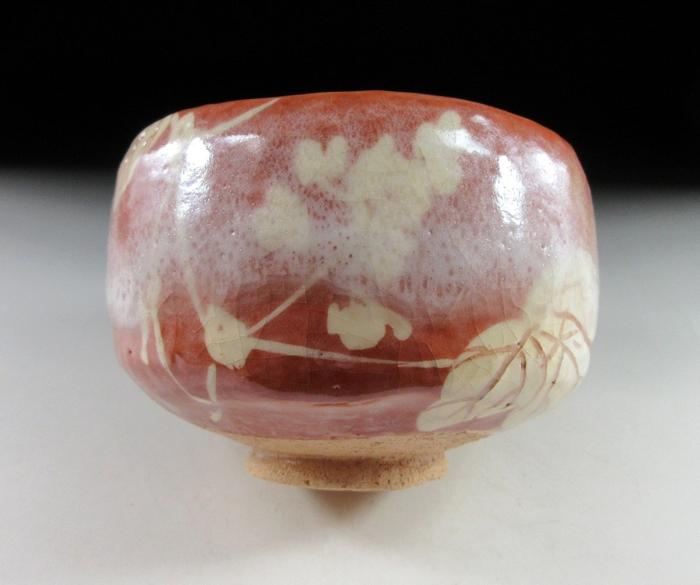 Sasaki Shoraku III Ivy Raku Chawan