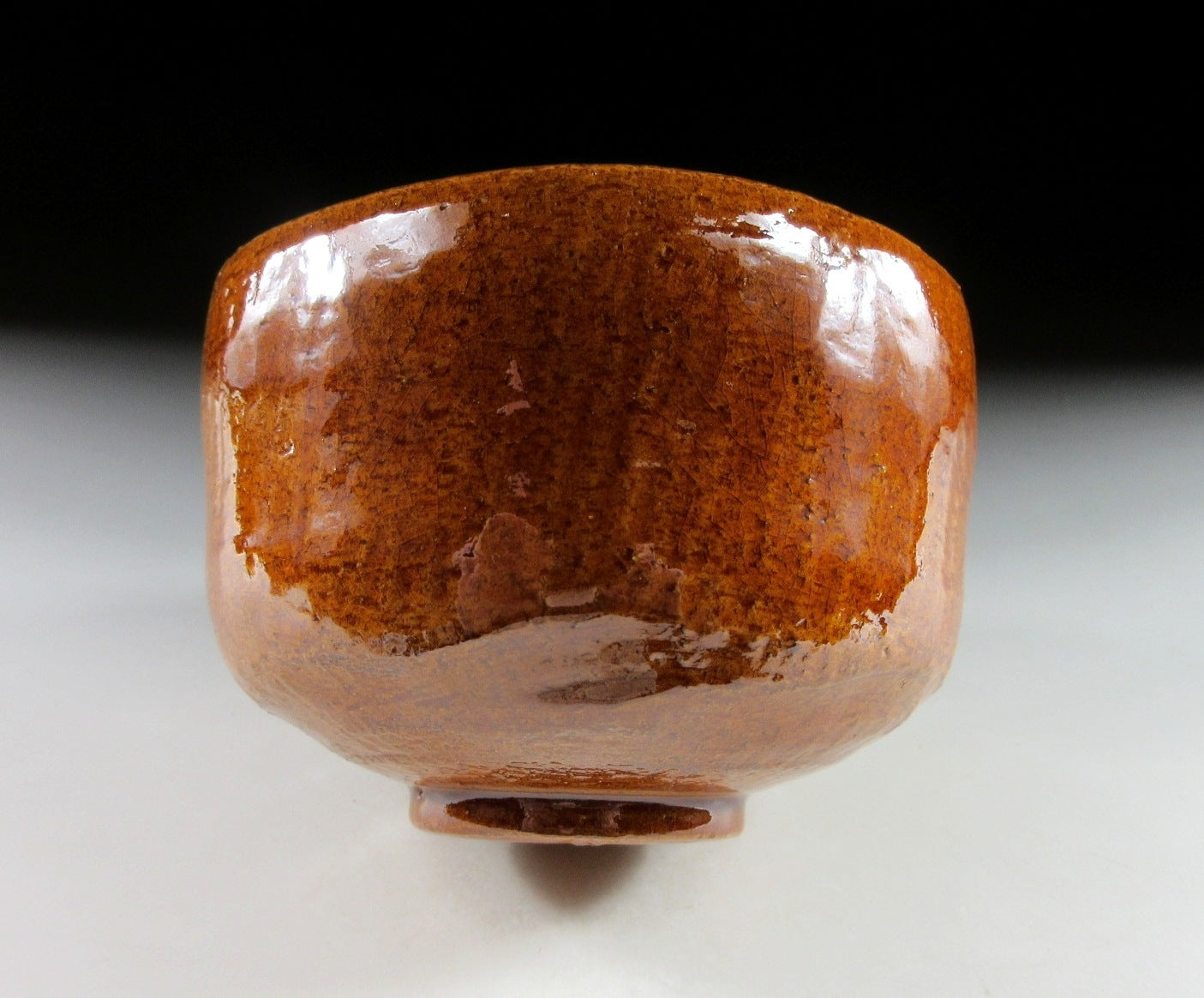 Sasaki Shoraku Ame-yu Glaze Chawan