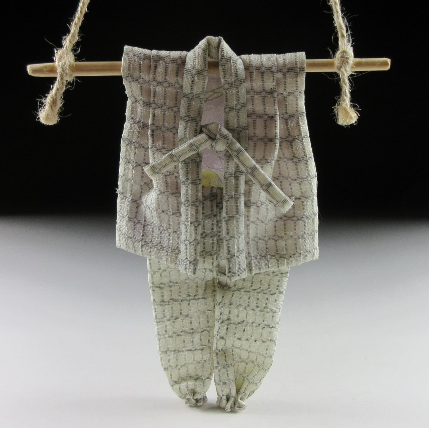 Small Patterned Monpe and Noragi Ornament