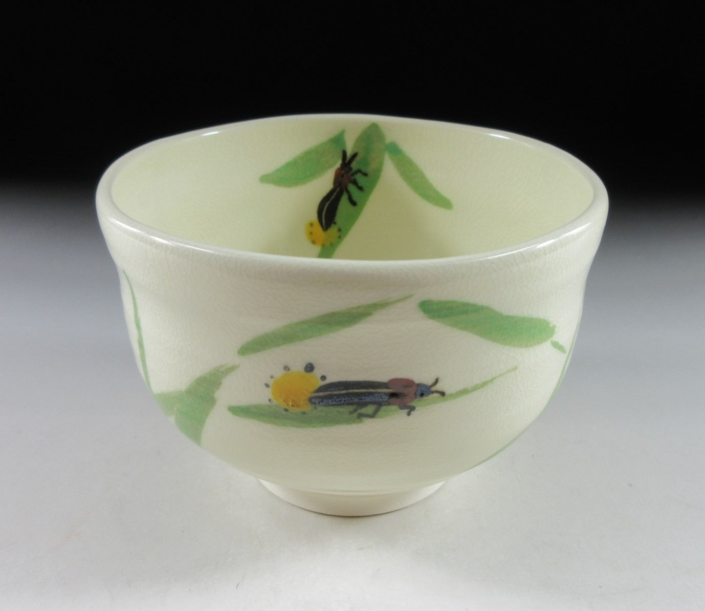 Yoshizo Asami IV Nodate Firefly Chawan #1
