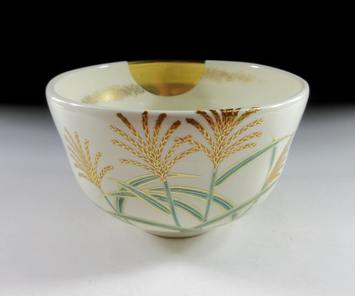 Nanba Keizan Harvest Moon Chawan