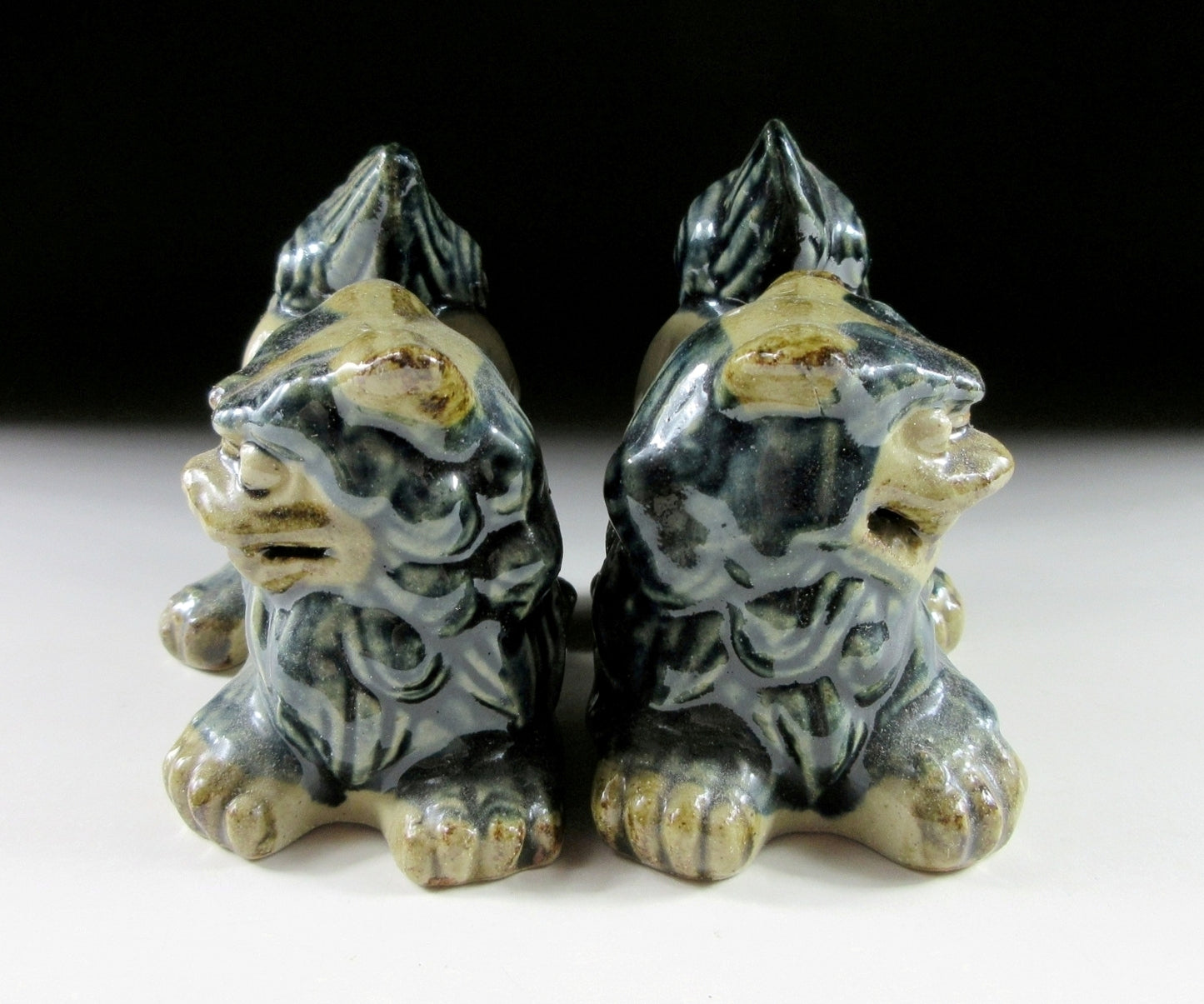 SMALL Pair of Okinawan Shisa