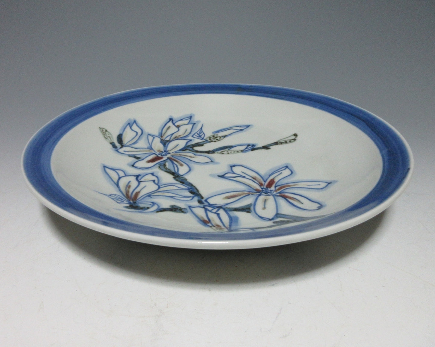 Morimoto Noboru Hakuji Porcelain Plate
