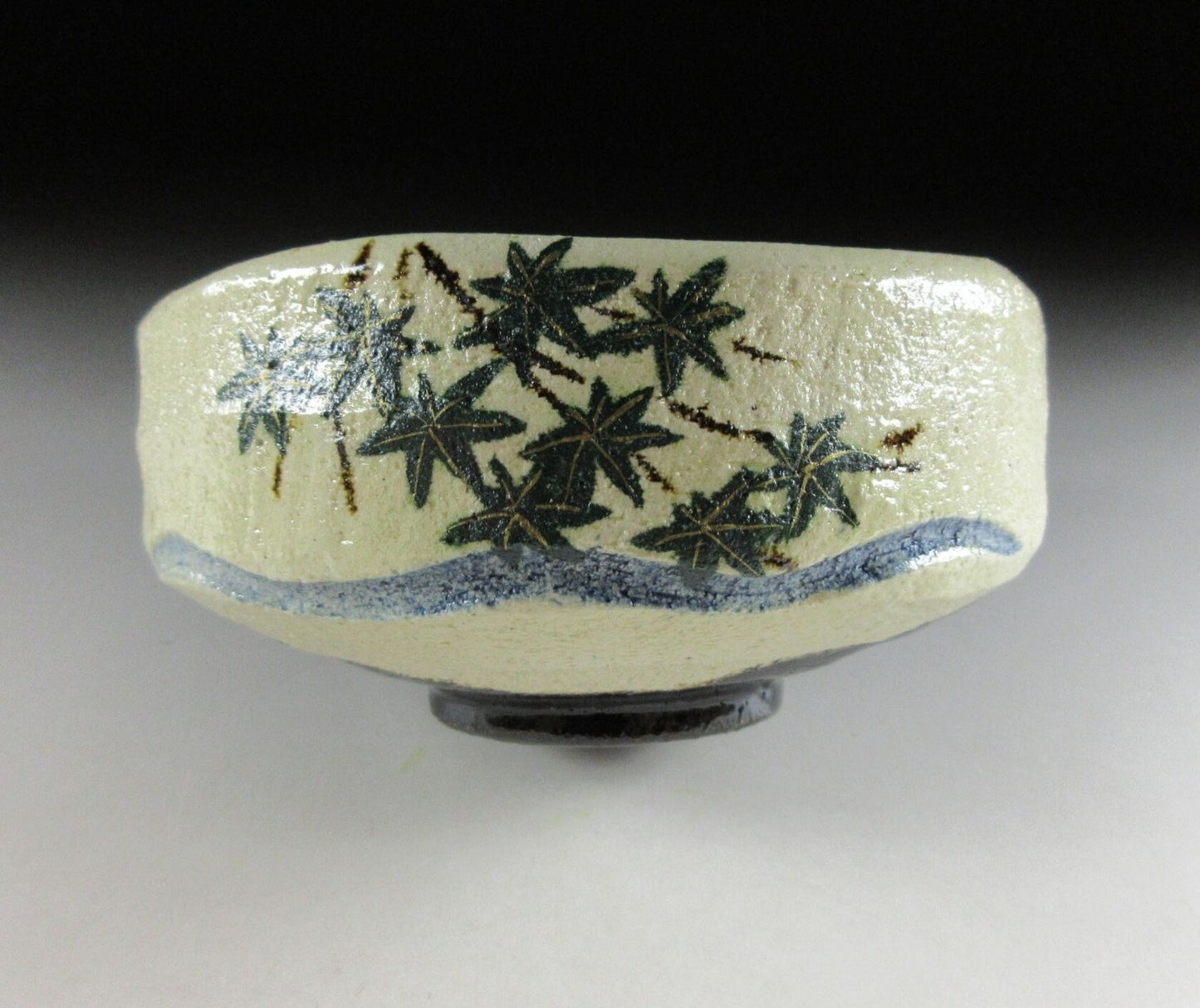 Ito Keiraku Kaede Raku Hira Chawan