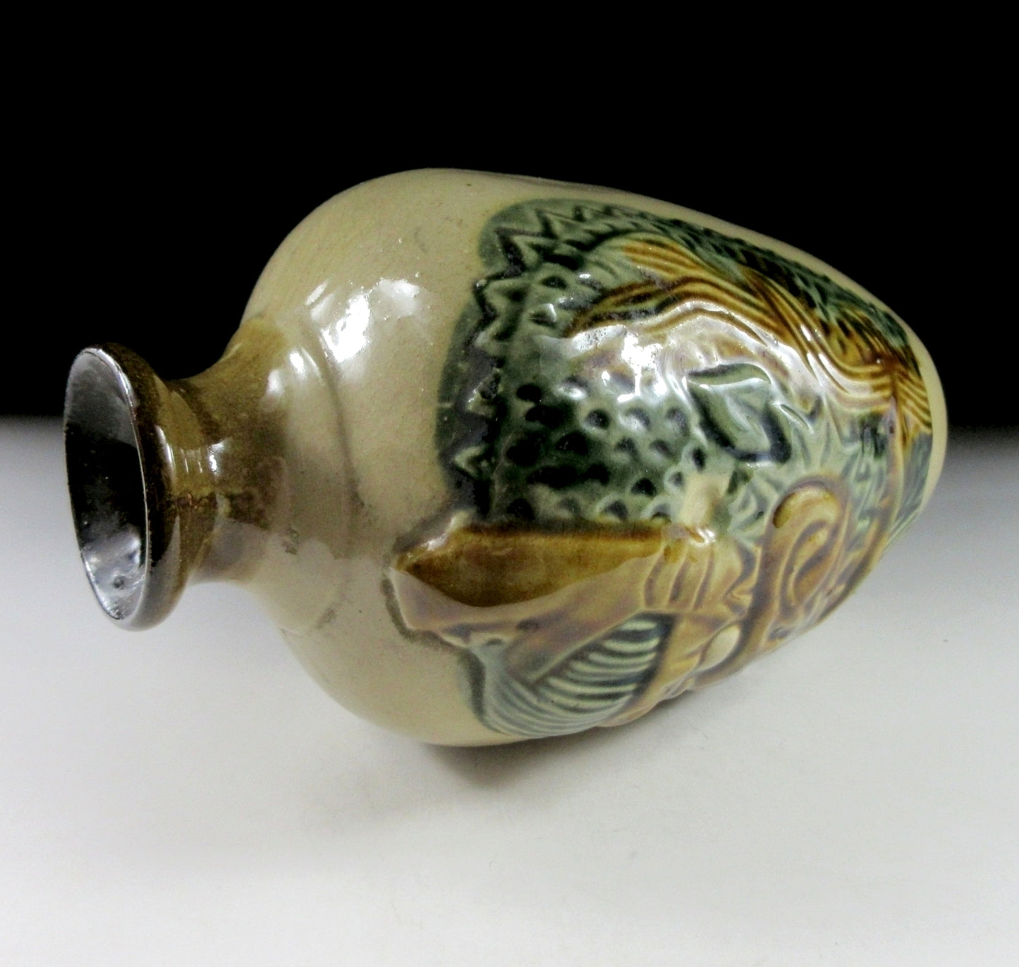 Vintage Tsuboya-ware Shisa Bottle