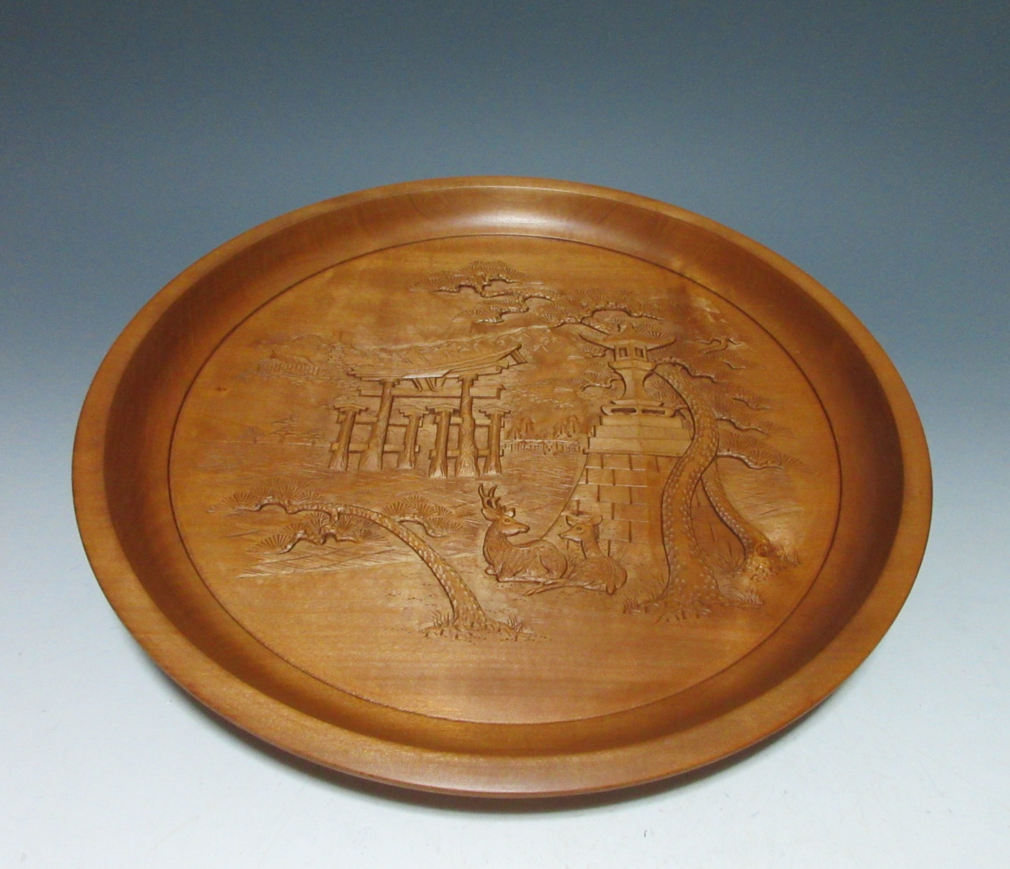 Large Hirokawa Issen Miyajima-bori Tray