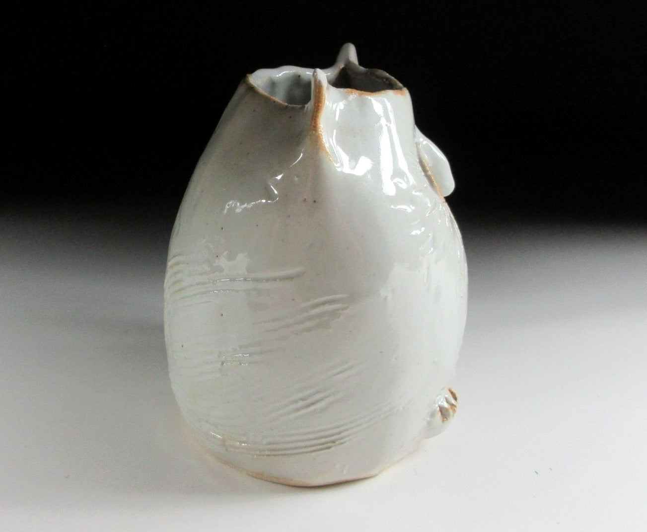 Mashiko Owl Tea Light/Candle Holder #2