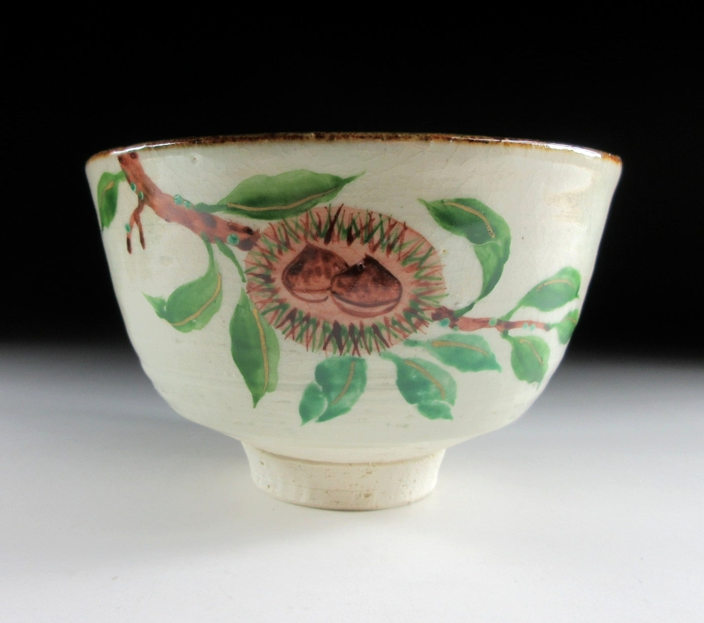 Maeda Hosen Chestnut Chawan