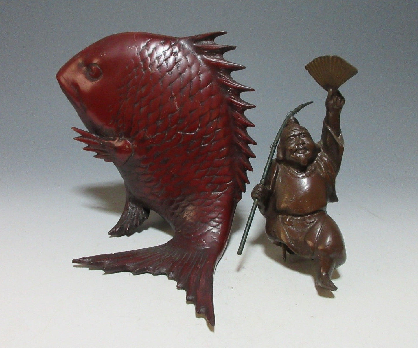 Cast Iron Ebisu Okimono