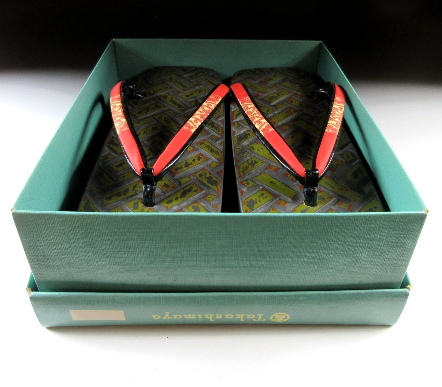 22cm Wooden Geta Sandals