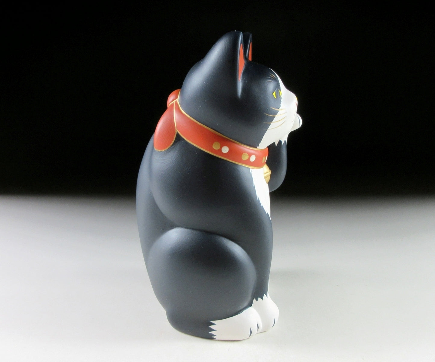 Dark Blue Chugai Toen Maneki Neko