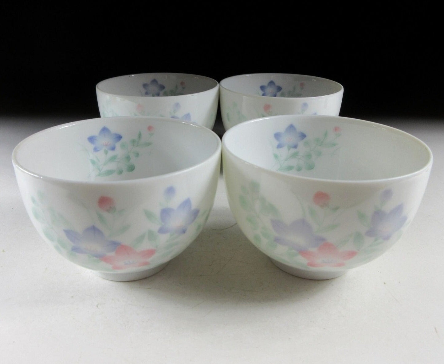 Set of Four Bellflower Cups
