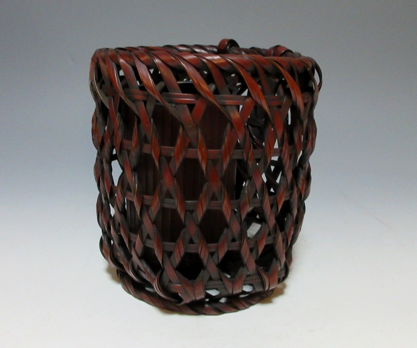 Maeno Koyo Lacquer Bamboo Basket