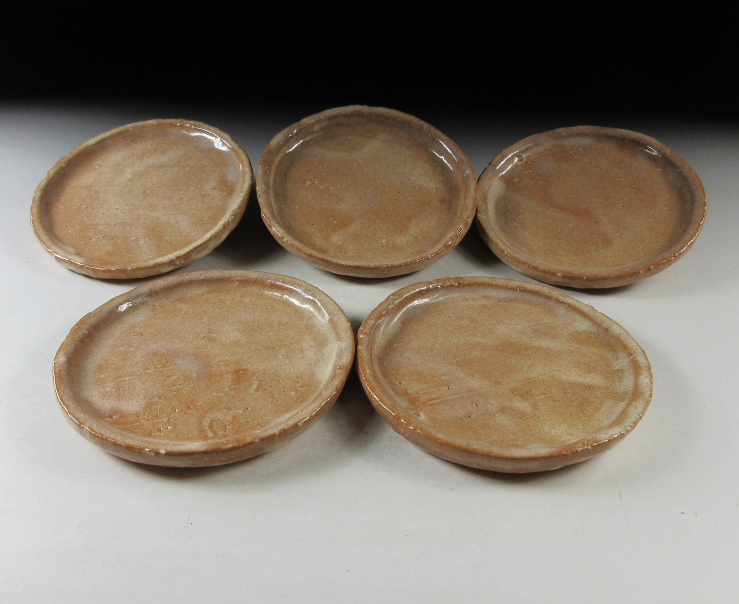 Set of Five Hagi-ware Chataku
