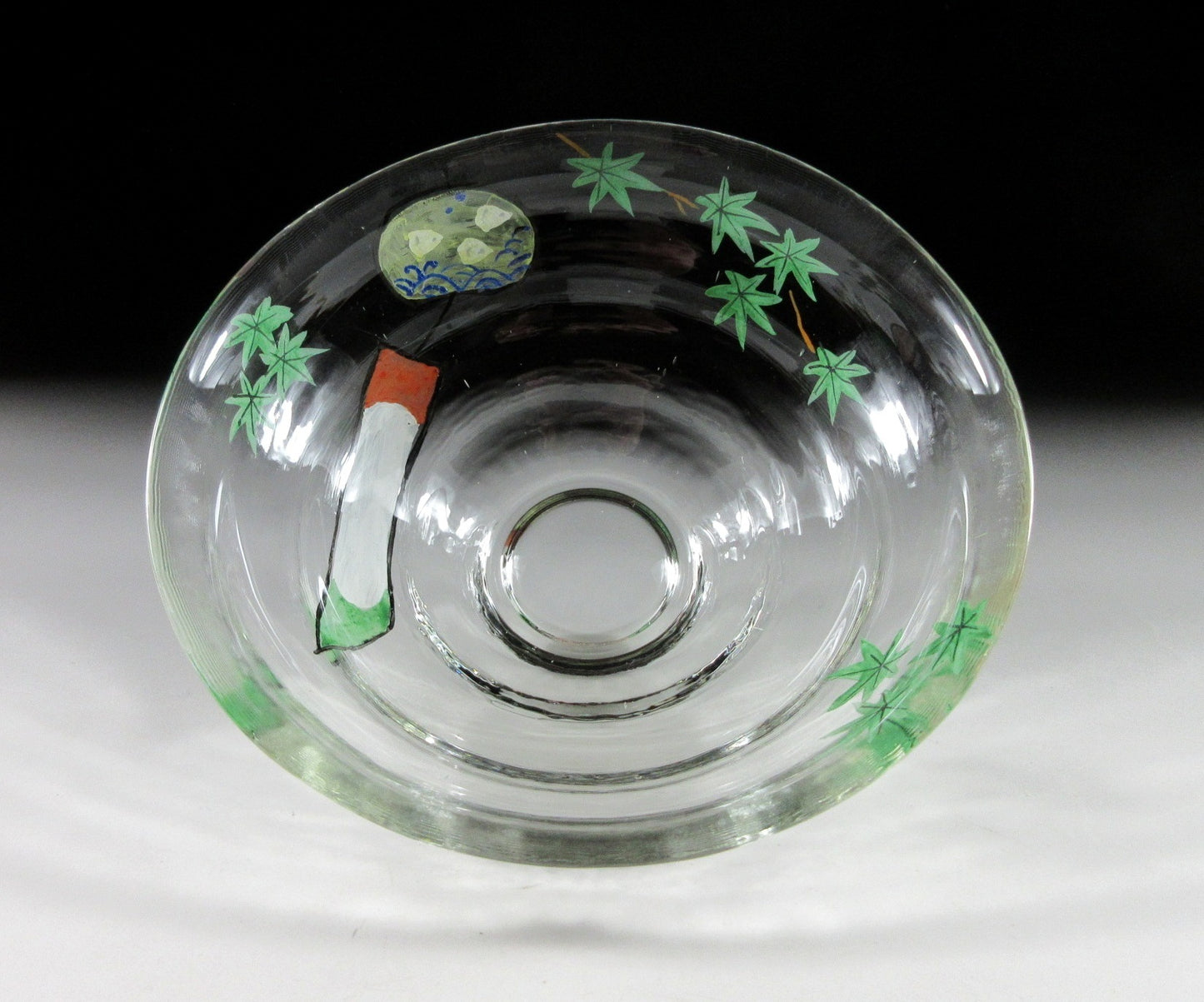 Hirohata Kunihiko Giyaman Glass Chawan
