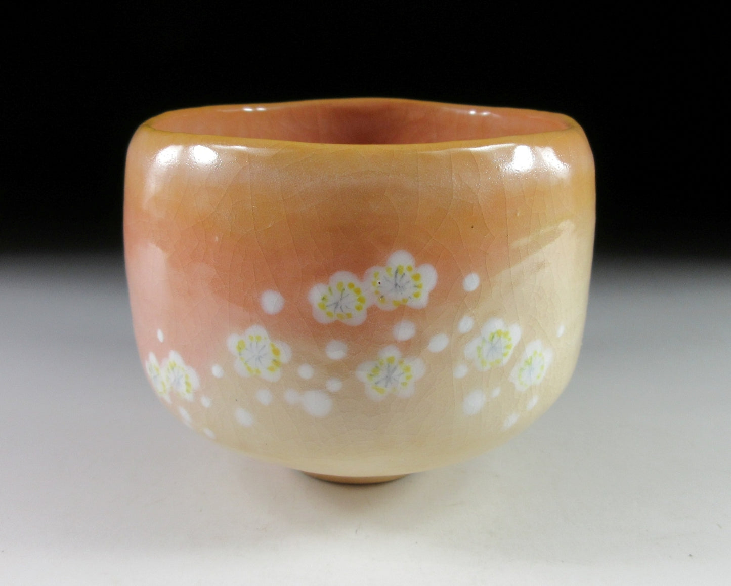 Sasaki Shoraku Ume Blossom Chawan