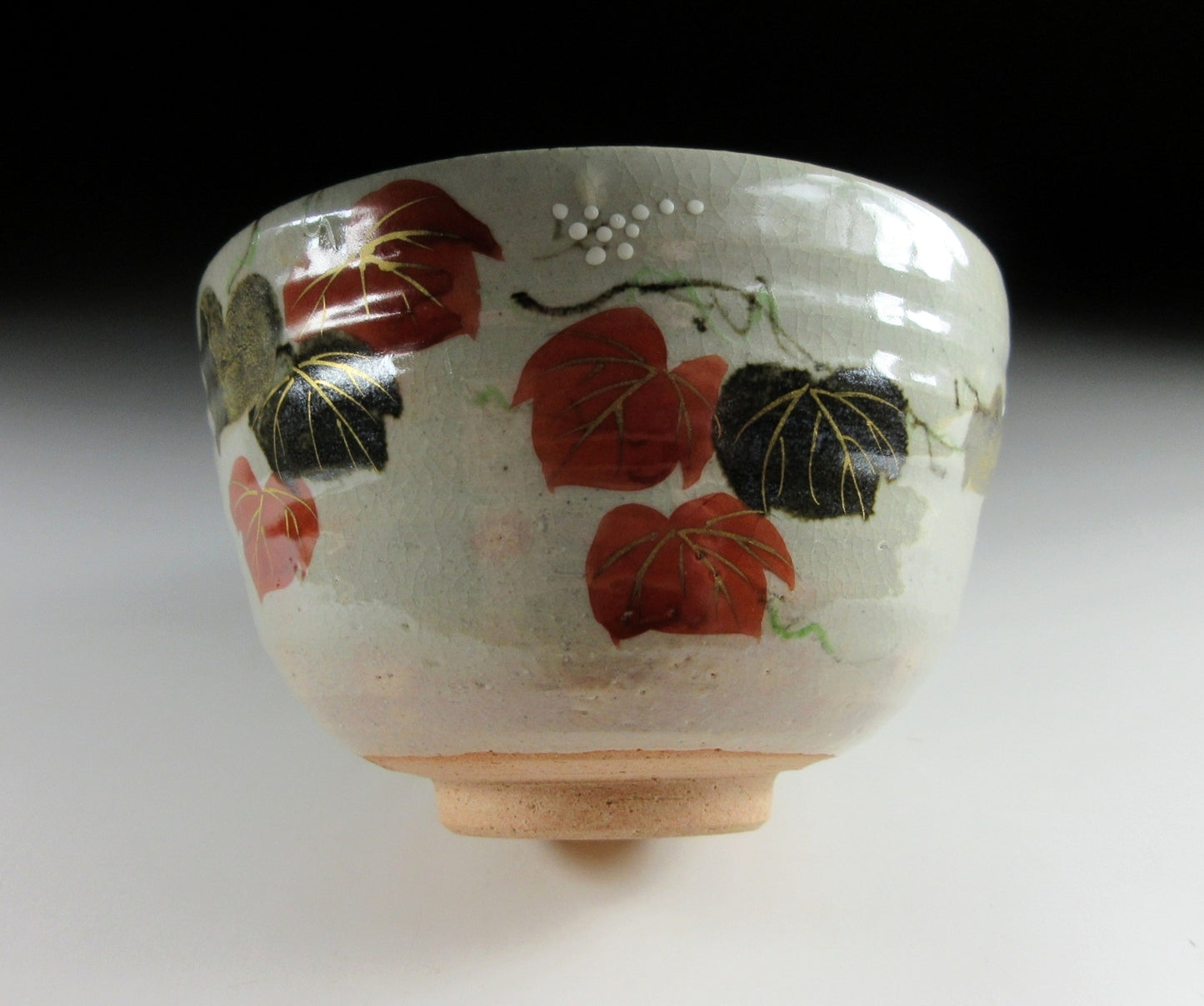 Nakamura Yohei Autumn Ivy Chawan
