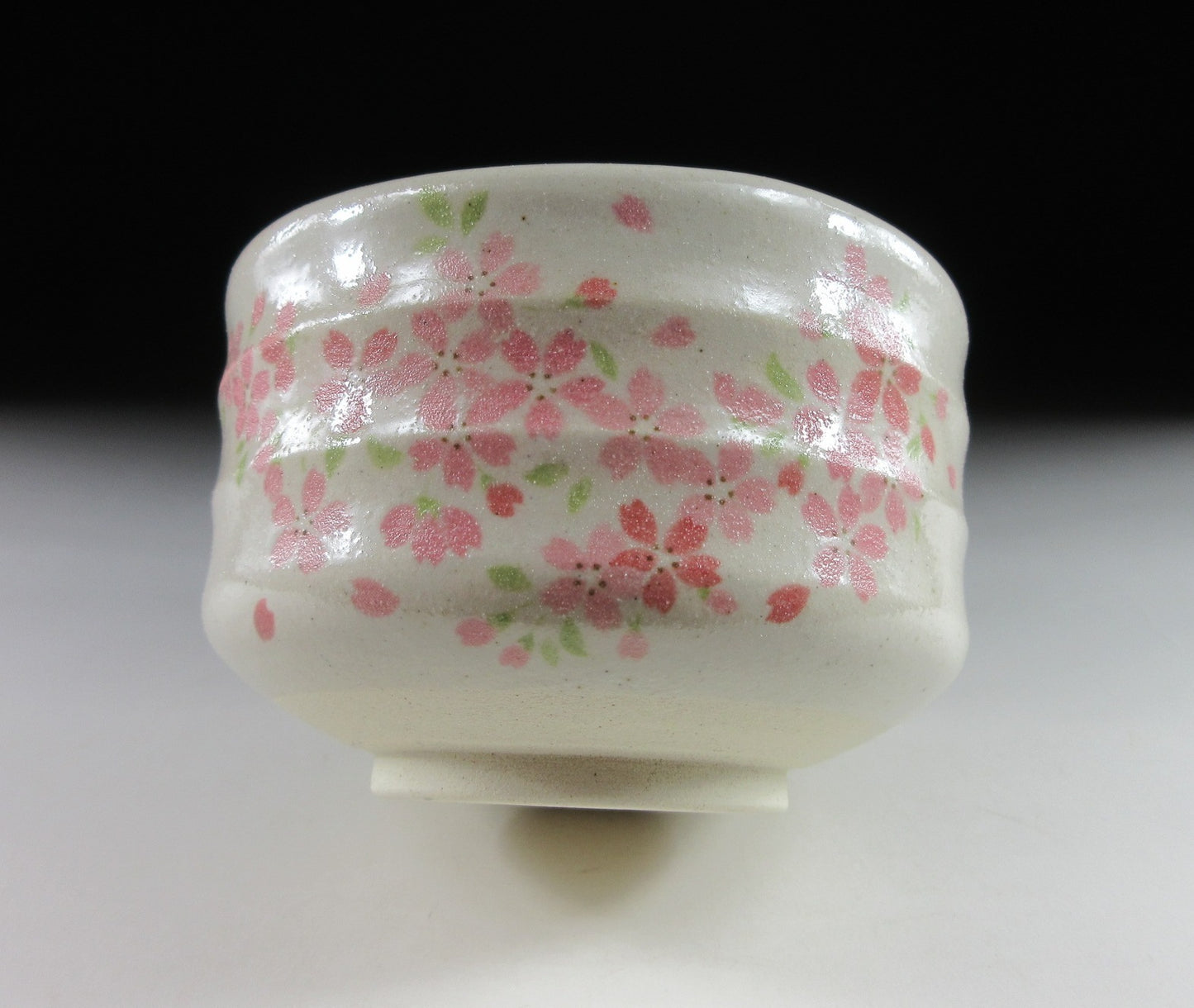 Kato Shozan Cherry Blossom Chawan