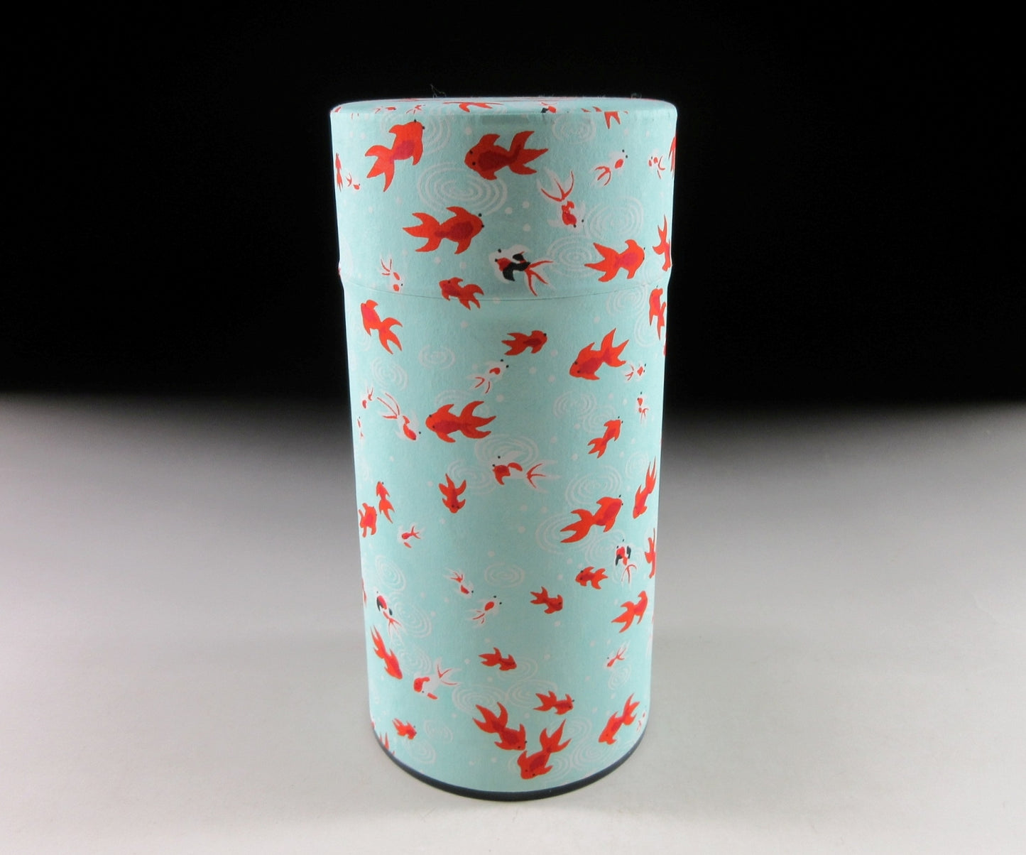 Tin Tea Canister with Washi