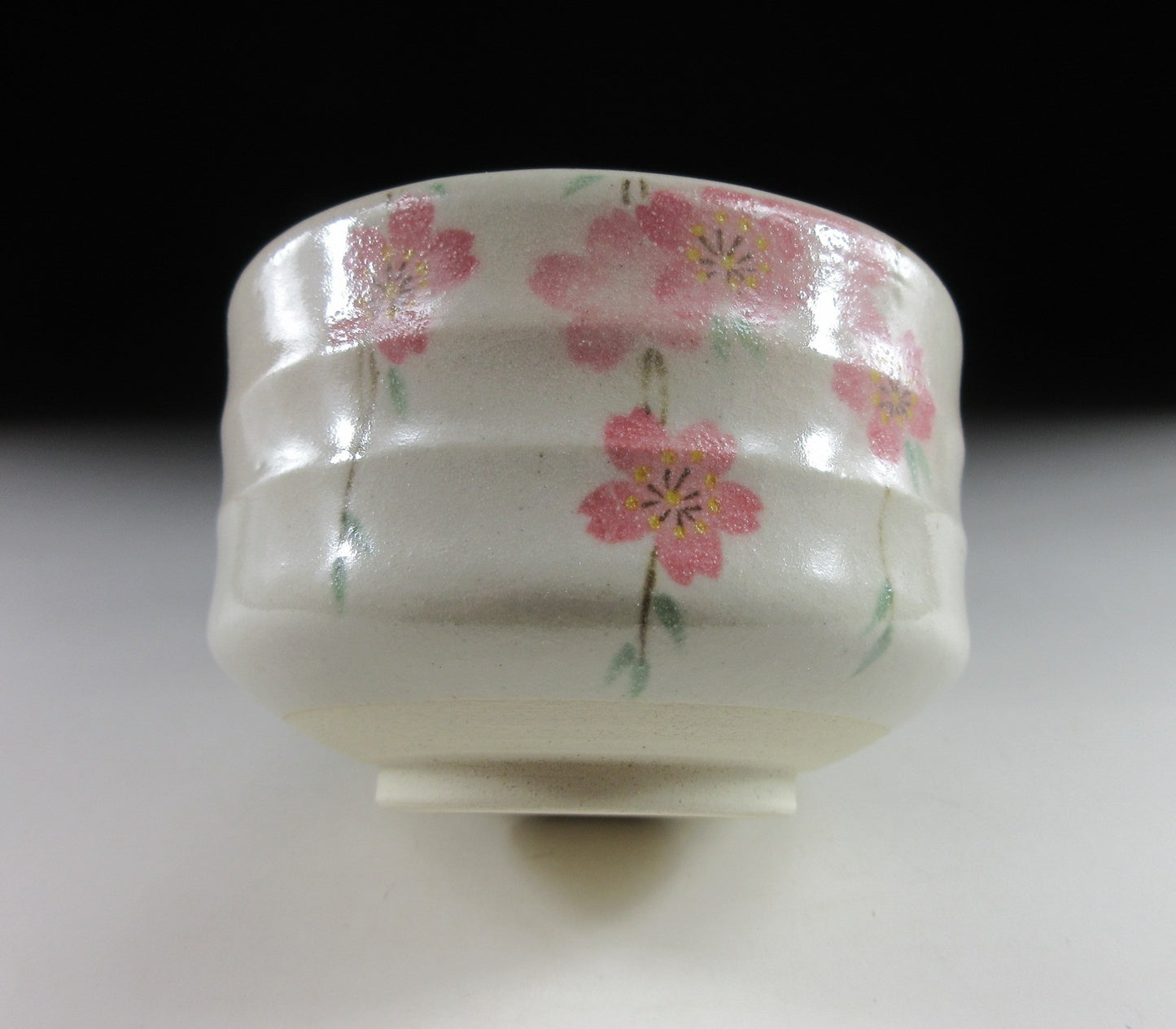 Kato Shozan Sakura Matcha Chawan
