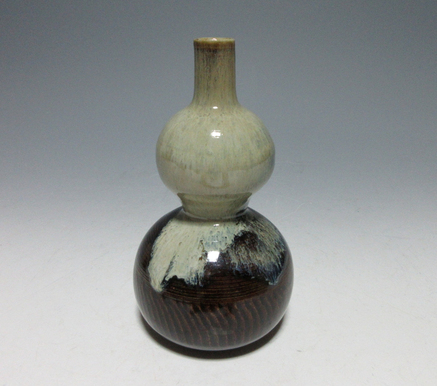 Gourd-Shaped Takatori-ware Vase