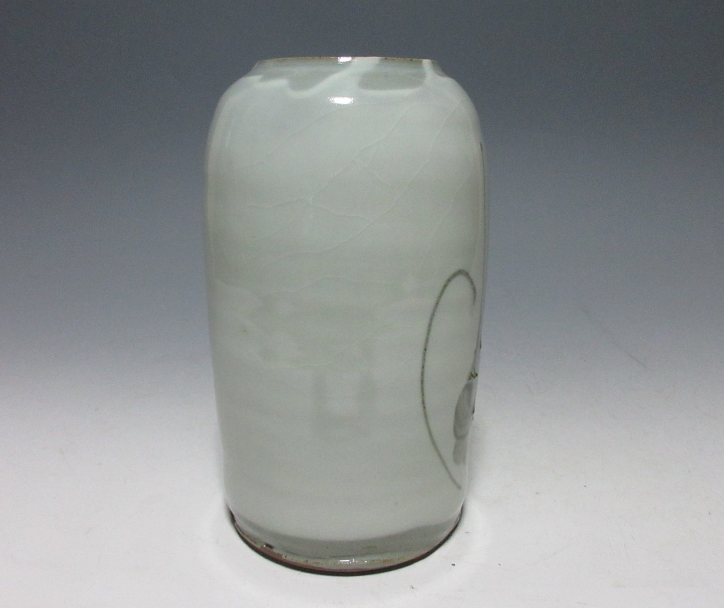 Ogami Takumi Celadon Glaze Ise Ebi Vase