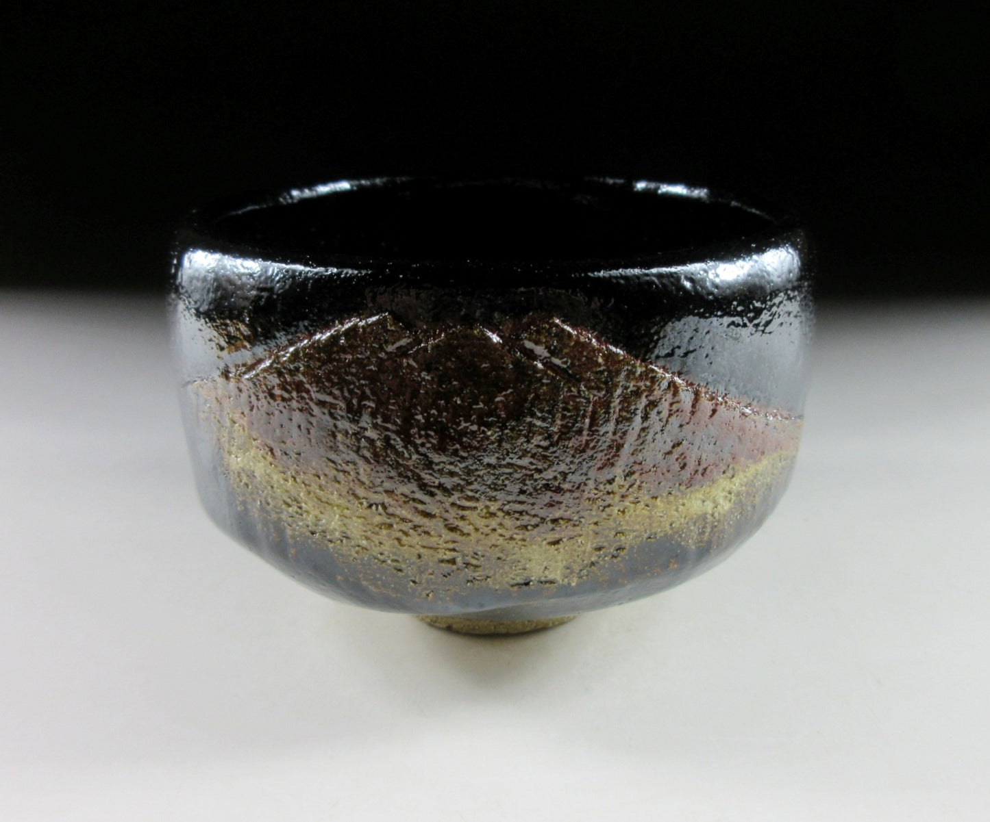 Sasaki Shoraku Red Fuji Chawan