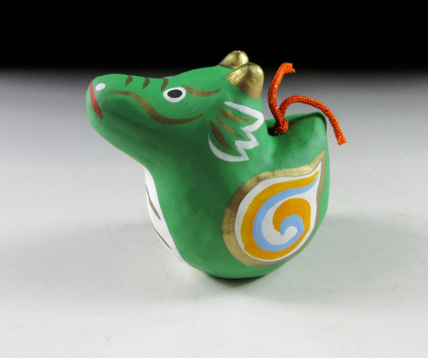 Small Papier-mâché Dragon Bell #2