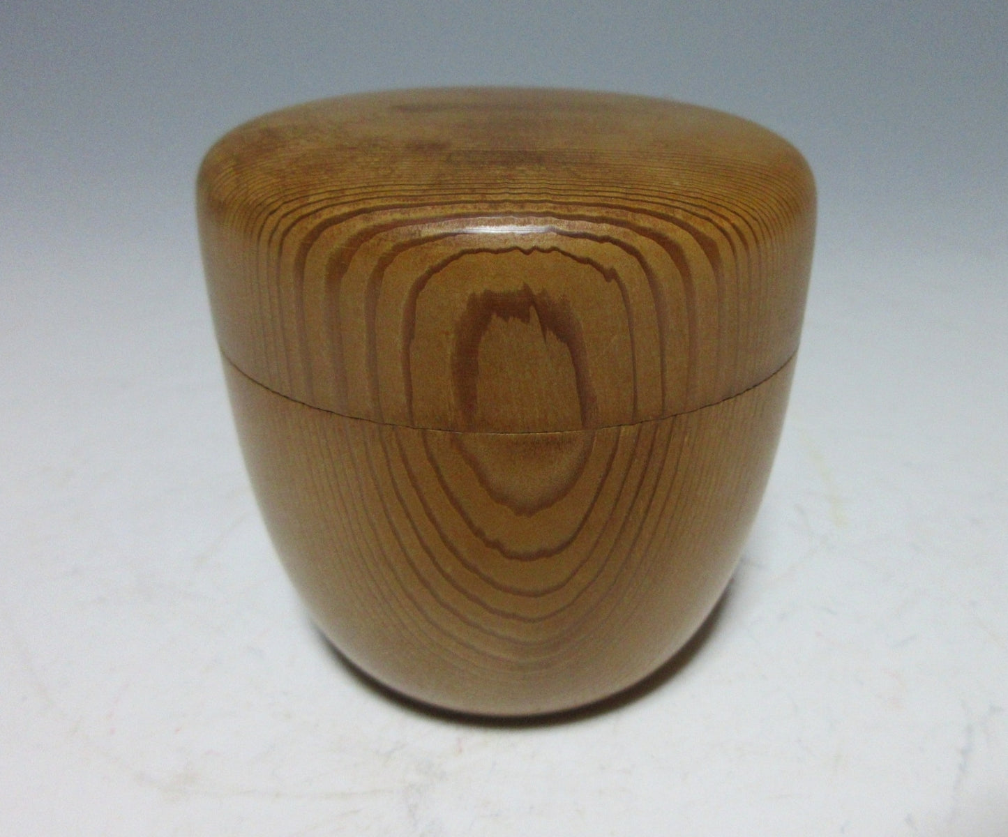 Wood Natsume with Hotani Komei Inscription