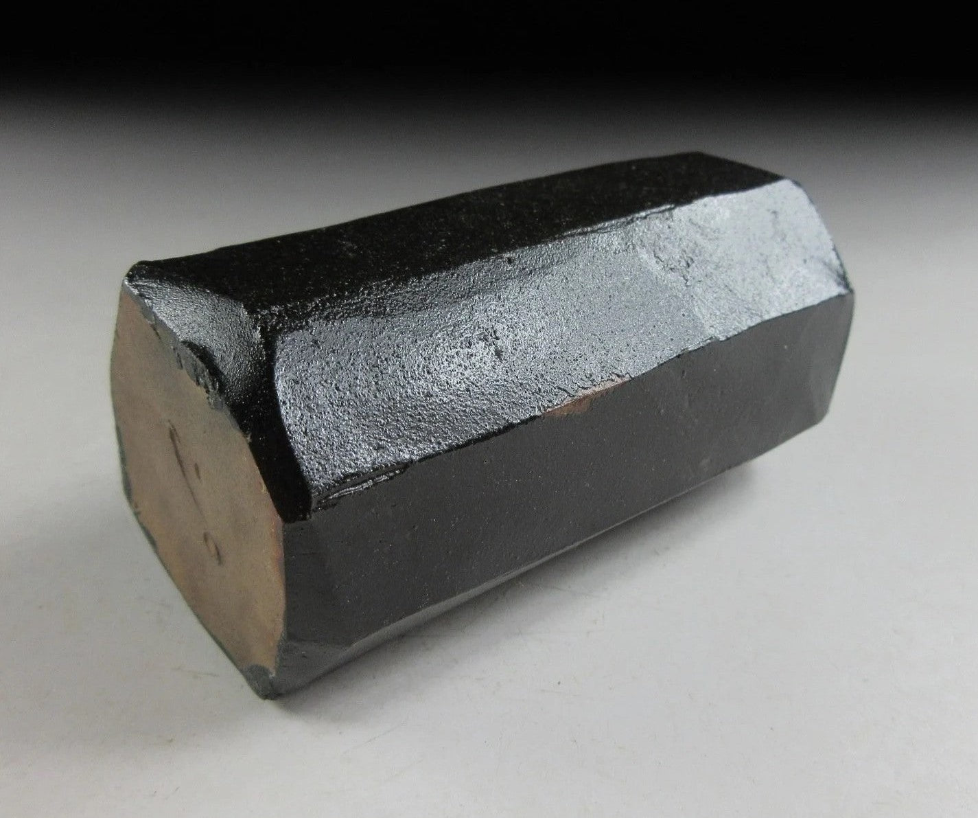 Sakakibara Keishi Black Bizen Guinomi