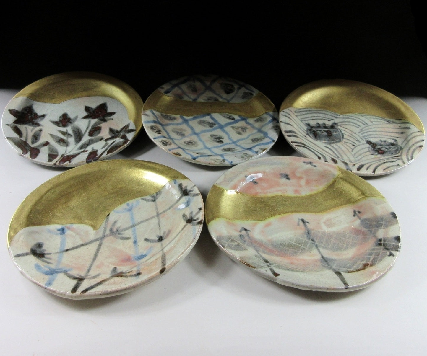 Andou Hidetake Mino Plate Set