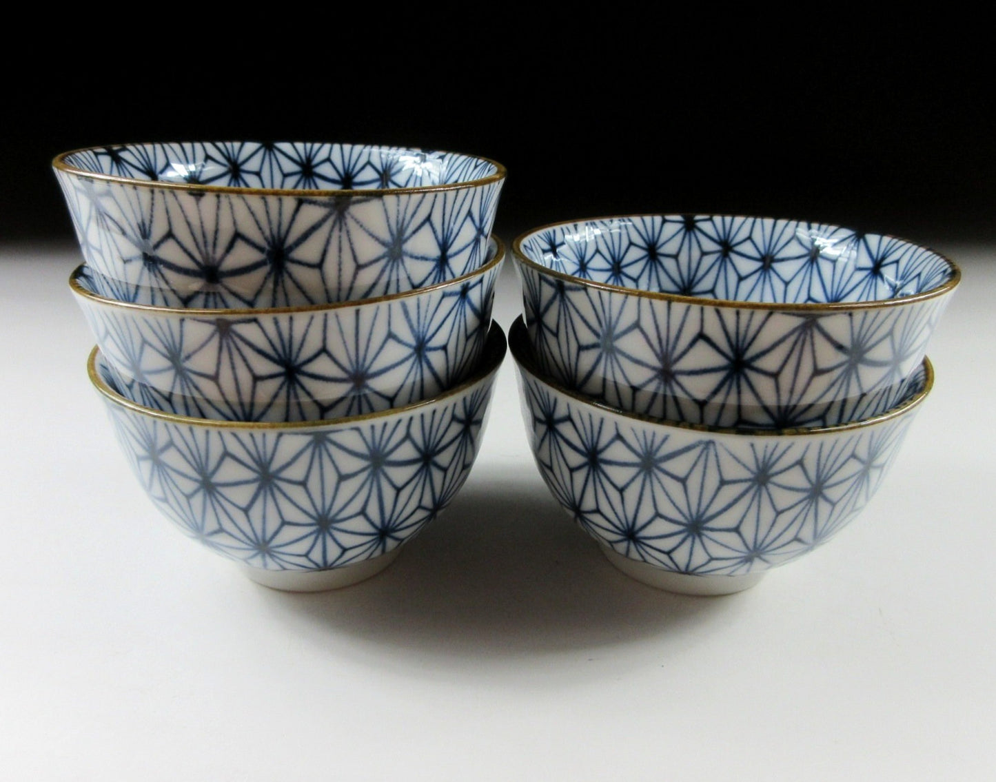 Asanoha Hemp Pattern Tea Cups