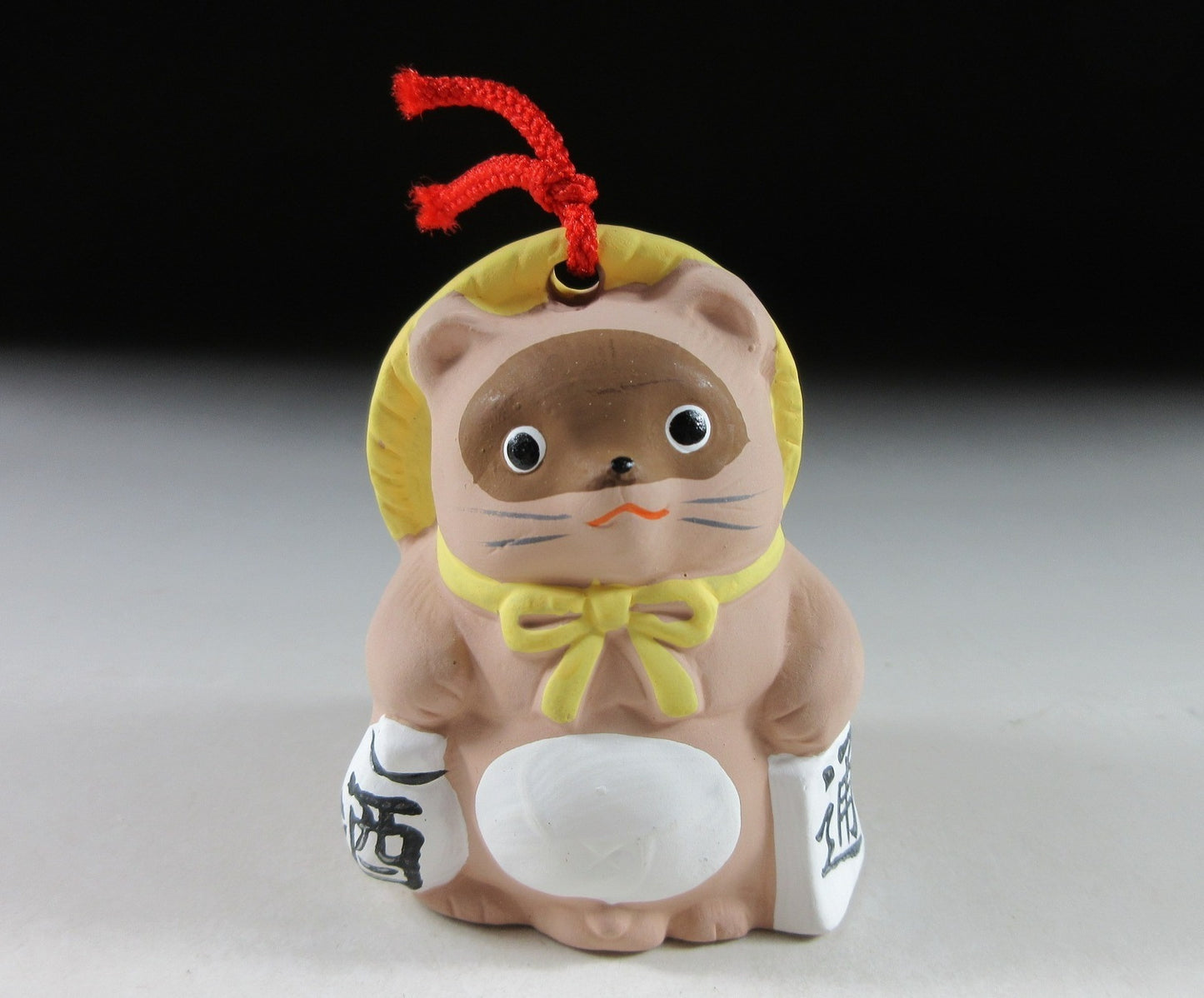 Small Earthenware Tanuki Bell