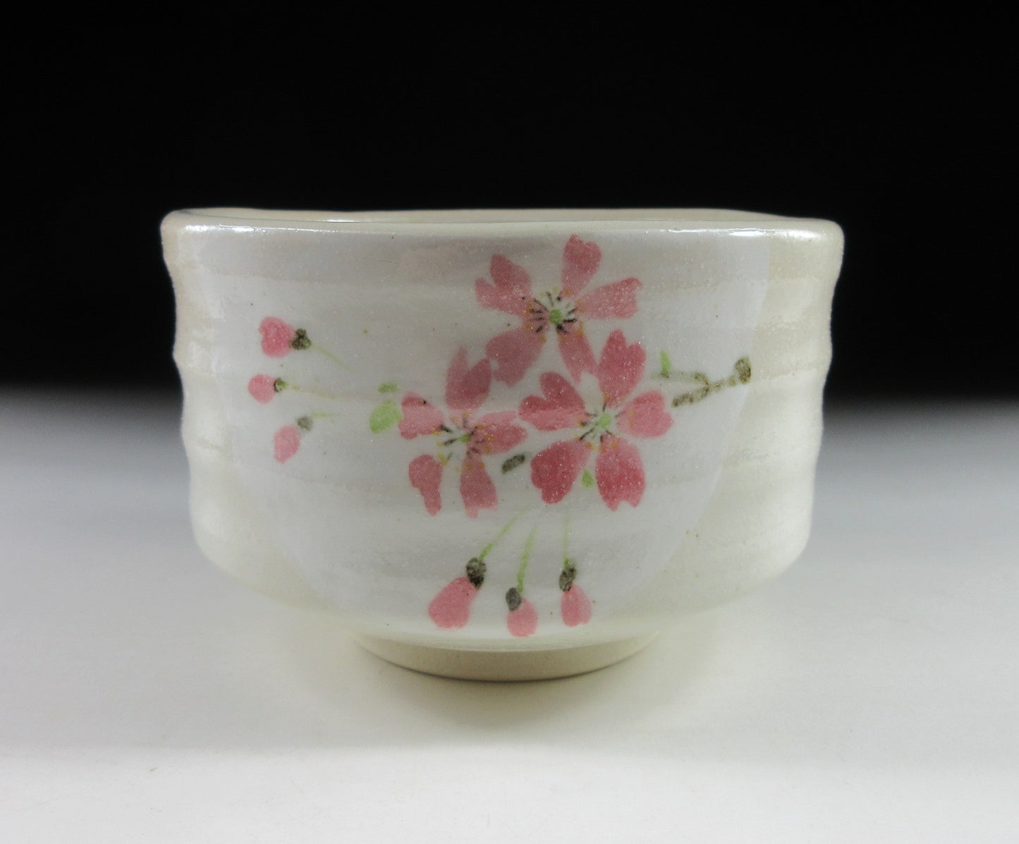 Kato Shozan Cherry Blossom Tea Bowl