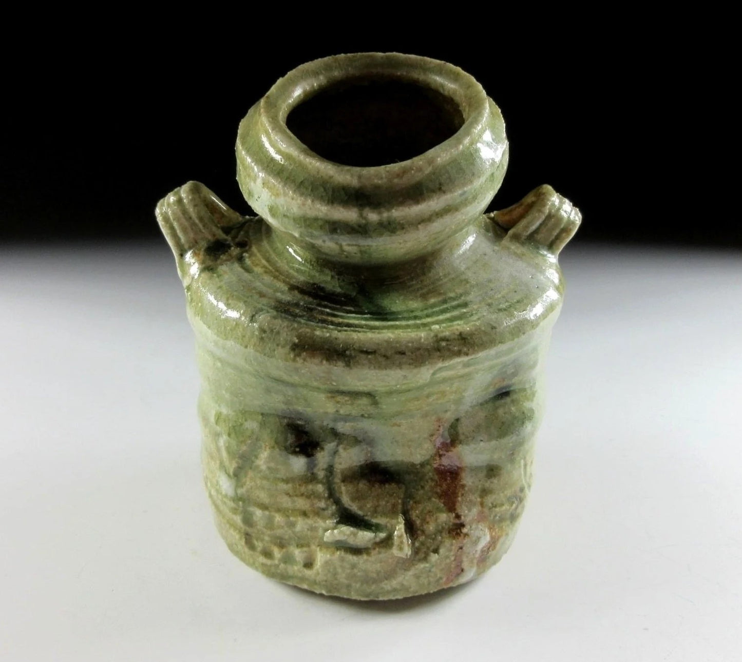 Kato Takeshi Mino Hanging Vase