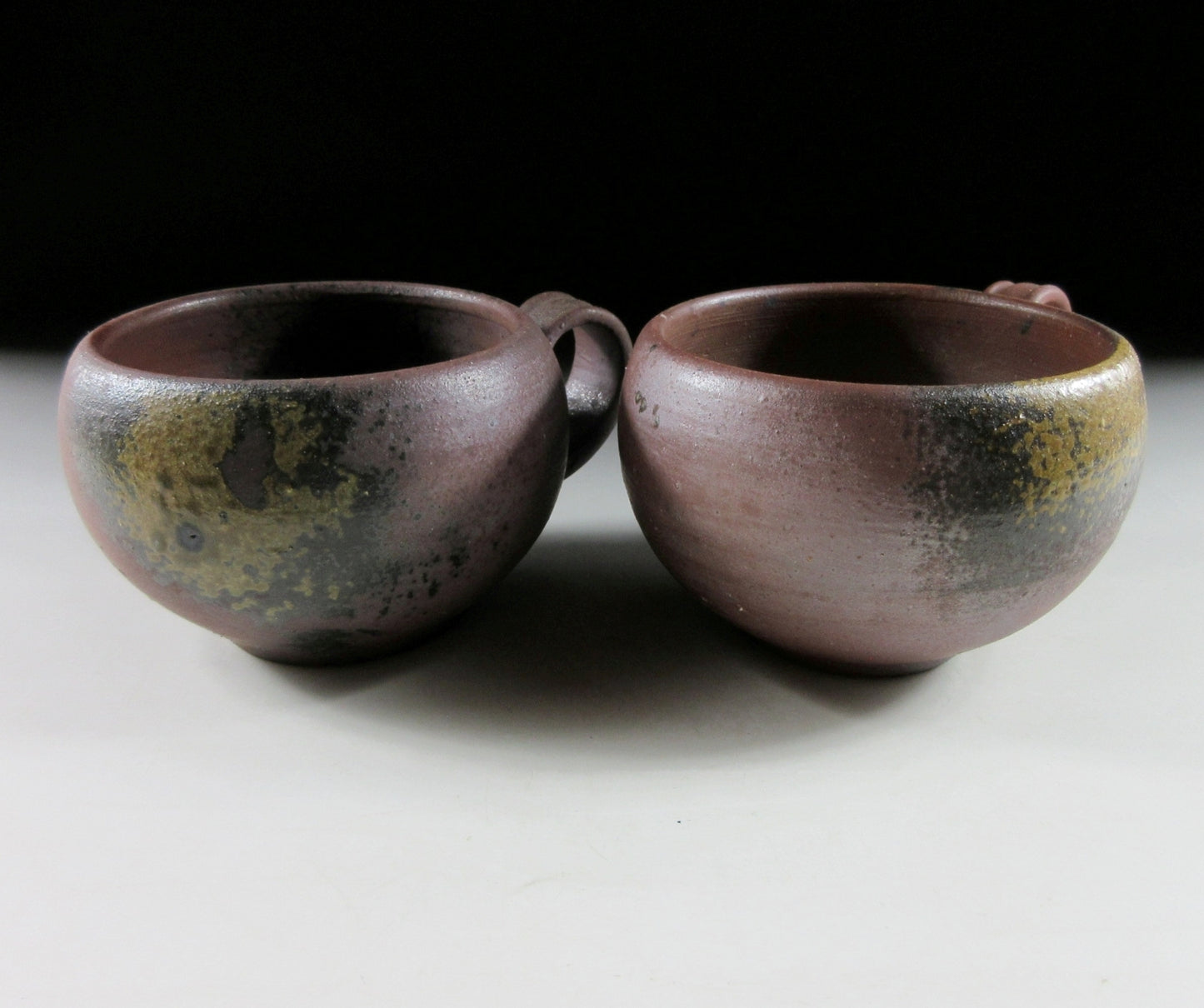Takeuchi Yasuyuki Bizen Soup Mugs