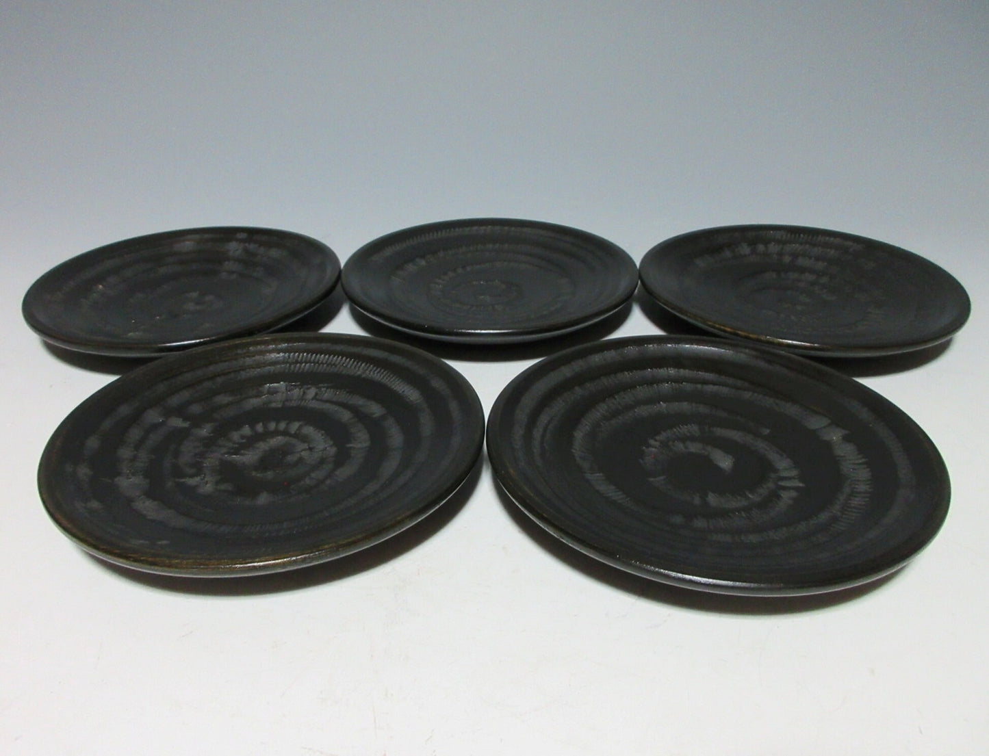 Set of Five Zokoku-nuri Chataku