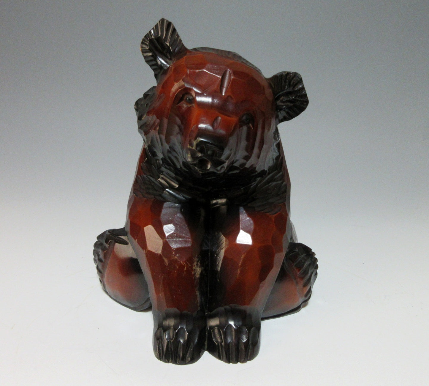Hokkaido Bear in Sitting Pose