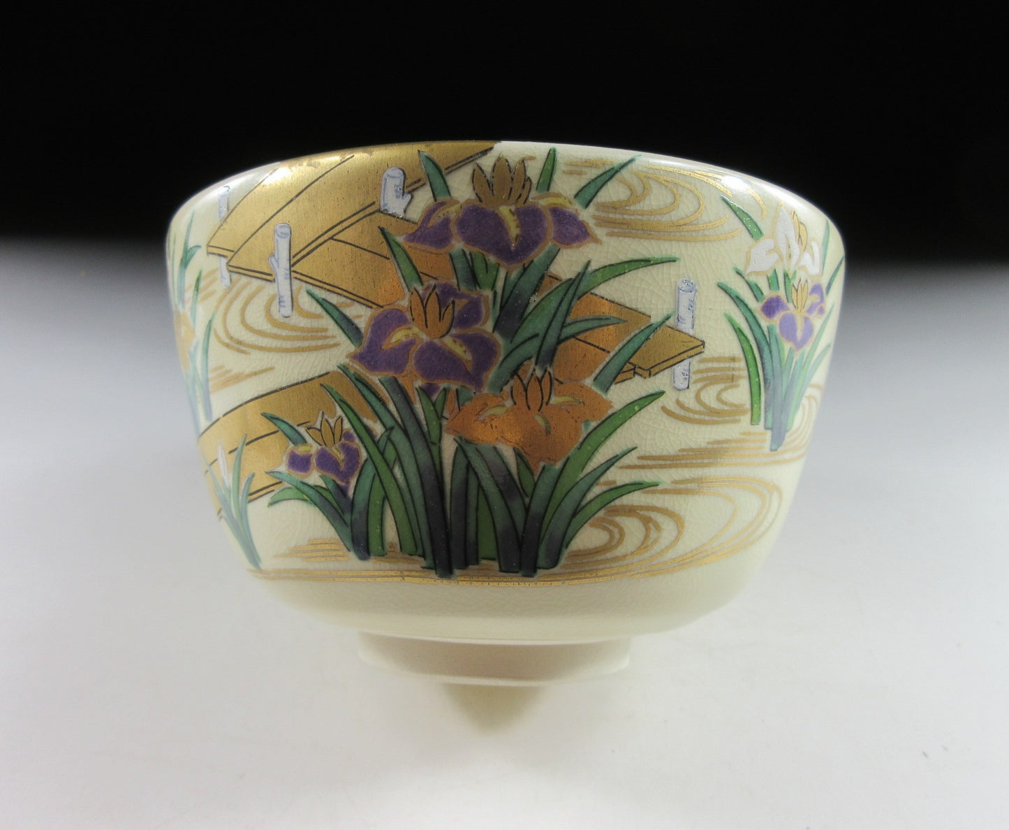 Kato Tohzan Iris Chawan