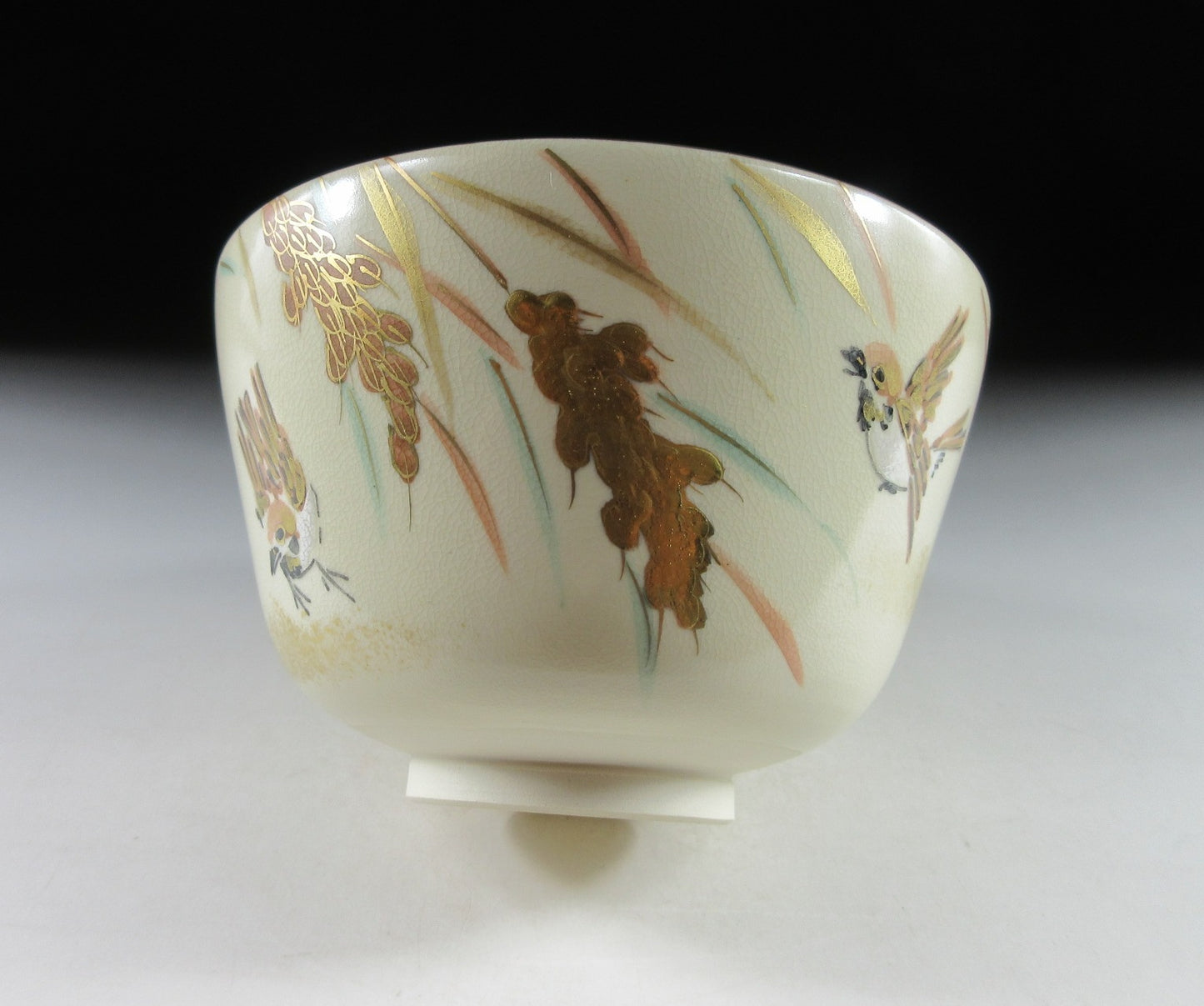 Hashimoto Eiho II Sparrow Chawan