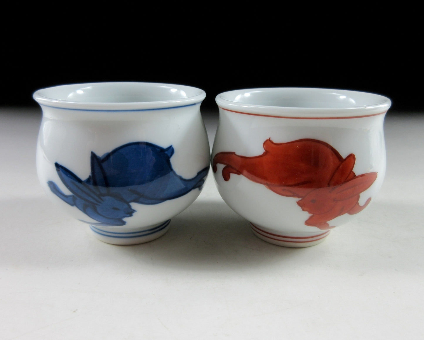 Gen-emon Kiln Year of the Rabbit Sake Cups #1