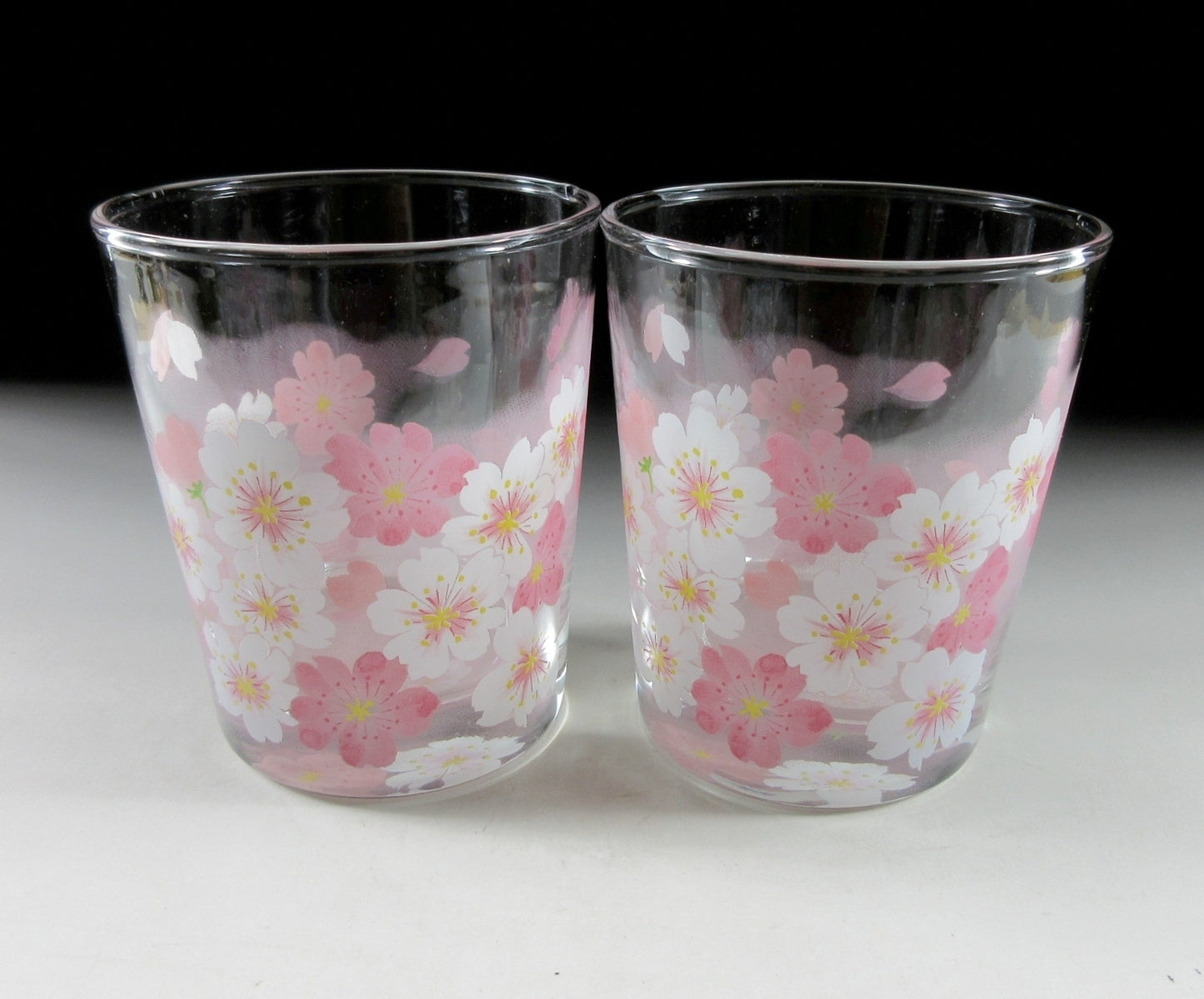 Pair of Sakura Drinking Glasses